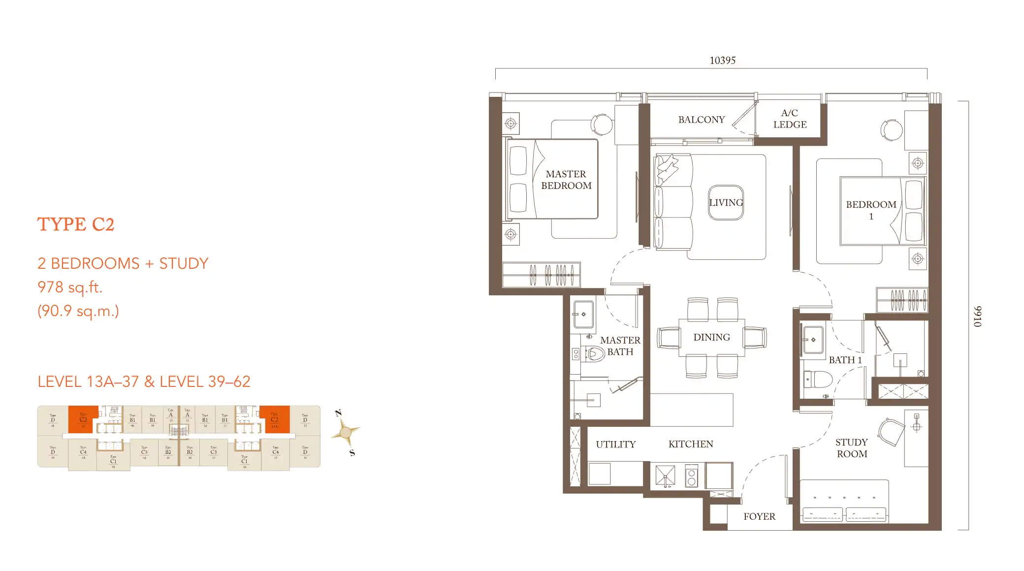 Pavilion Square layout Type C2